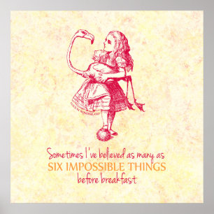 Alice in Wonderland Poster