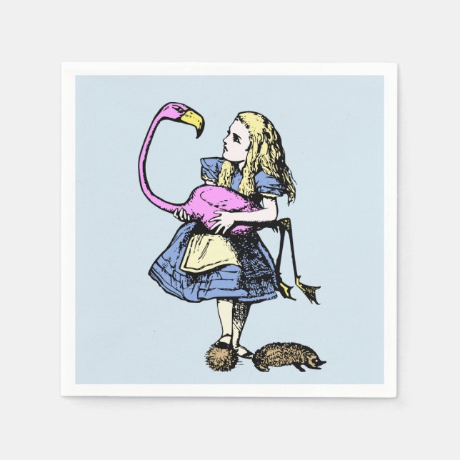 Alice in Wonderland Pretty Party kids decoration Napkin (Front)