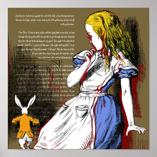 Alice in Wonderland Print (Front)