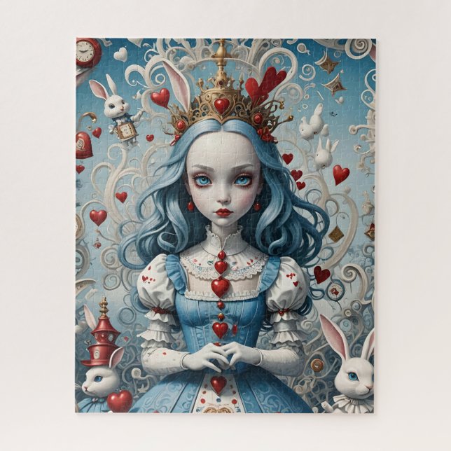 Alice in Wonderland Puzzle  (Vertical)