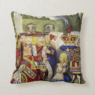 Alice in Wonderland Qeen of Hearts Pillow