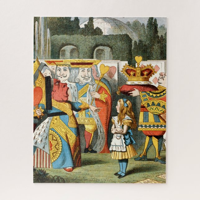 Alice in Wonderland Queen of Hearts Jigsaw Puzzle (Vertical)