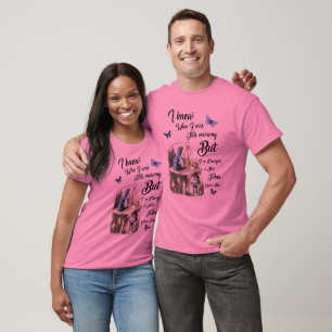 Alice in Wonderland Quote Vintage Dictionary Art T-Shirt