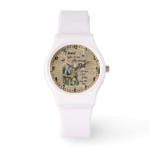 Alice in Wonderland Quote Vintage Dictionary Art Watch