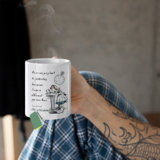 Alice in Wonderland Quotes Coffee Mug
