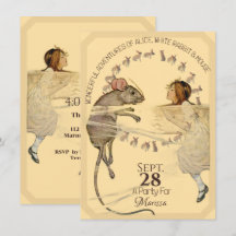 Alice in Wonderland Rabbit Mouse