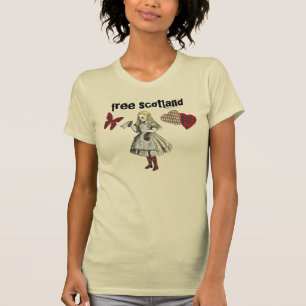 Alice in Wonderland Scottish Independence Tee
