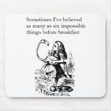 Alice in Wonderland, “Six Impossible Things”
