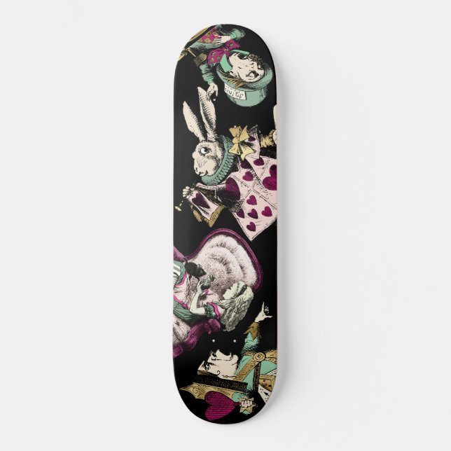 Alice in Wonderland Skateboard (Front)