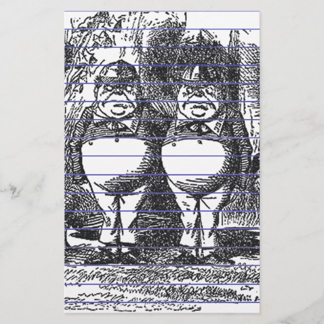 Alice in Wonderland Stationery (Front)