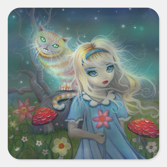 Alice in Wonderland Stickers (Front)