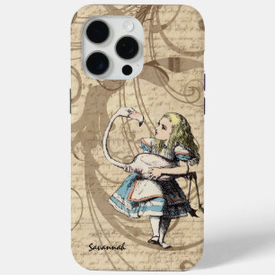 Alice In Wonderland Swirl iPhone 15 Pro Max Case