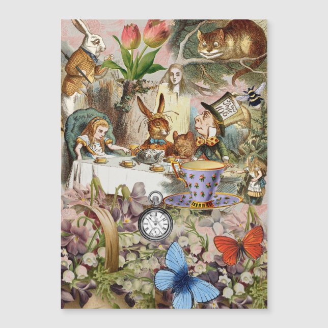 Alice in Wonderland Tea Party Art (Front)