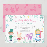 Alice in Wonderland Tea Party Baby Shower