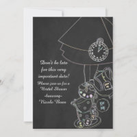 Alice in Wonderland Tea Party Chalkboard Whimsical