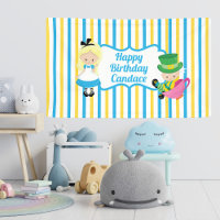 Alice in Wonderland Tea Party Kids Custom Birthday