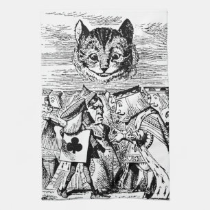 Alice in Wonderland Tea Towel