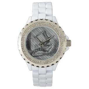 Alice (In Wonderland) The Hatter Enamel Watch