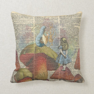 Alice In Wonderland-The Hookah Smoking Caterpillar Cushion