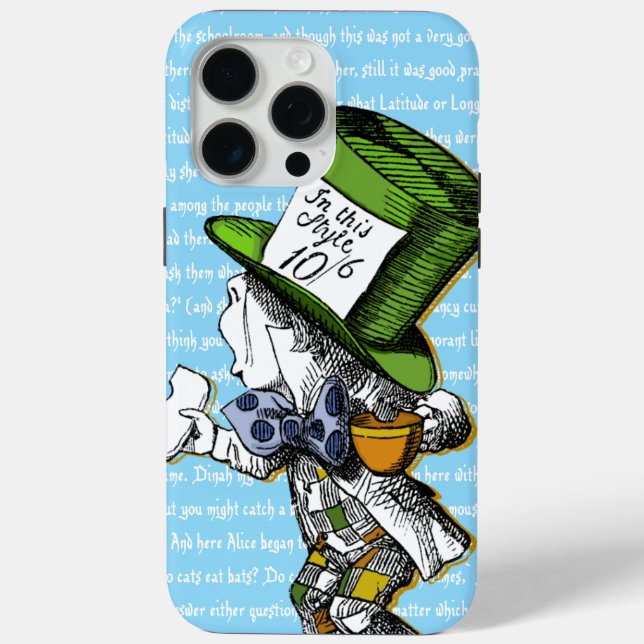 Alice in Wonderland | The Mad Hatter Case-Mate iPh iPhone Case (Back)