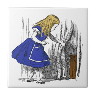 Alice in Wonderland - The Small Door Tile