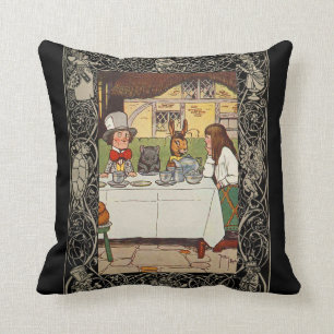 Alice In Wonderland Third Of Four Cushion