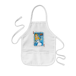 Alice In Wonderland - This Is Most Curious Kids Apron