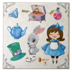 Alice In Wonderland  Tile