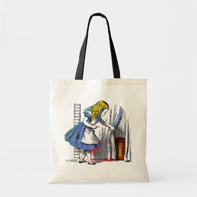 Alice in Wonderland Tote Bag (Front)