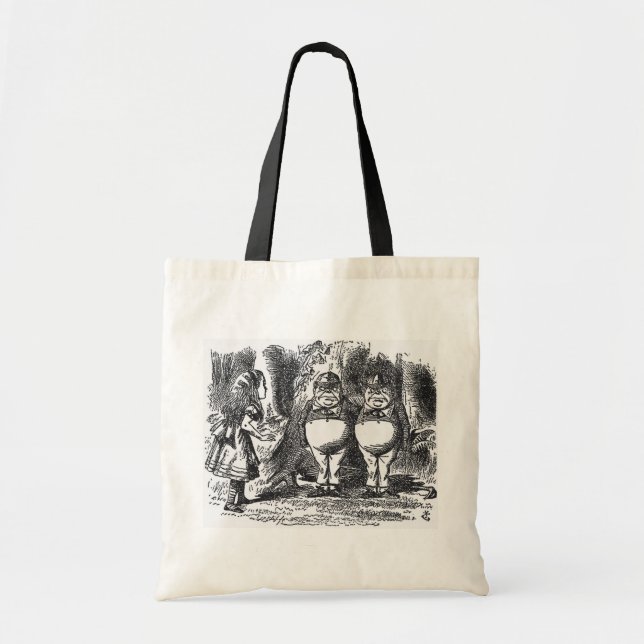 Alice in Wonderland Tote Bag (Front)