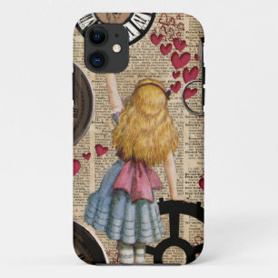 Alice In Wonderland Travelling in Time Case-Mate iPhone Case