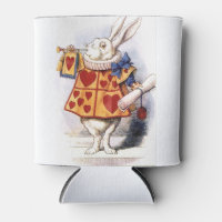 Alice in Wonderland Vintage Rabbit Can Cooler