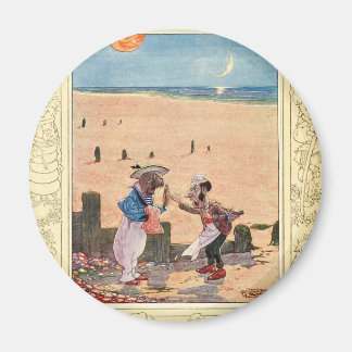 Alice in Wonderland, Walrus and Carpenter Magnet