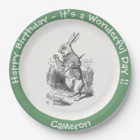 Alice in Wonderland White Rabbit Birthday Party