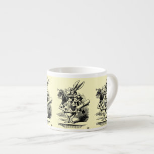 Alice in Wonderland – White Rabbit – Kaninchen Espresso Cup