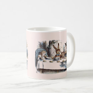 Alice in Wonderland – White Rabbit Kaninchen Has Coffee Mug