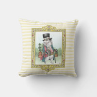 Alice in Wonderland White Rabbit Wearing Clothes