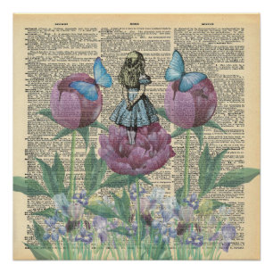 Alice In Wonderland - Wonderland Garden Poster
