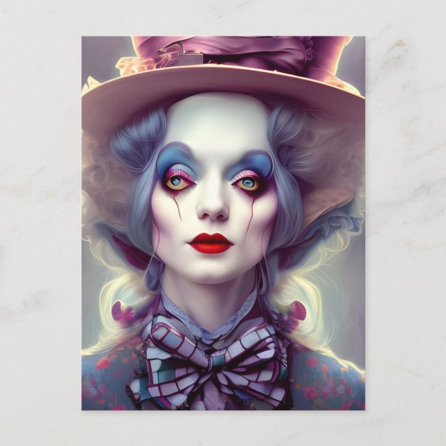 Alice IS the hatter Postcard (Front)