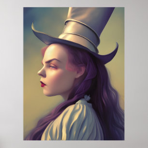 Alice is the Hatter Poster
