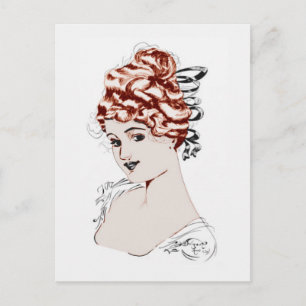 Alice M. McPherrin by Russell L. Swigert 1917 art  Postcard