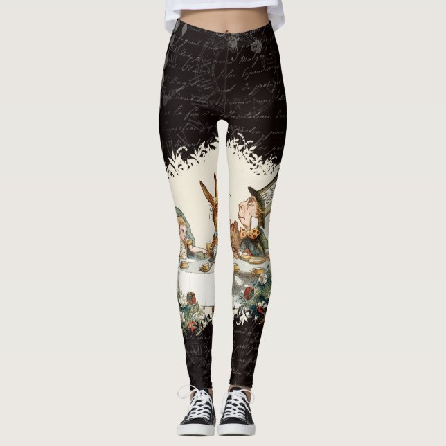 Alice mad hatter leggings (Front)