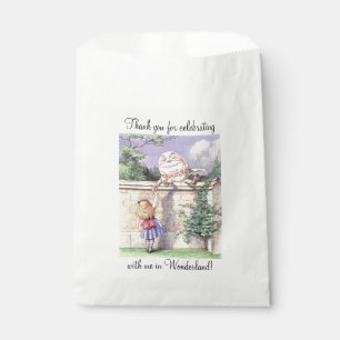 Alice Meets Humpty Dumpty Favour Bags