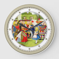 Alice Meets The Queen of Hearts in Wonderland