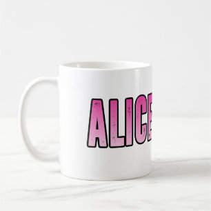 Alice name coffee mug