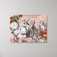 Alice nonsense curtain wonderland classic