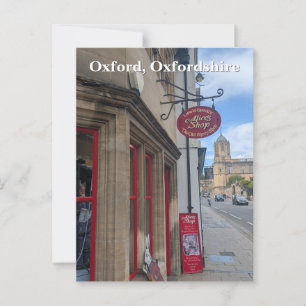 Alice’s Shop – The Old Sheep Shop, Oxford Postcard
