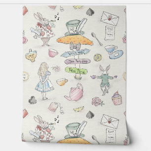 Alice’s Tea Party  Wallpaper