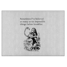 Alice, Six Impossible Things