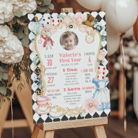 Alice Tea Party In ONEderland-1st Birthday Stat